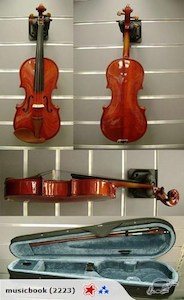 Solid Spruce Top Violin Package Set up@ half price - Fiddle Violin Guitar