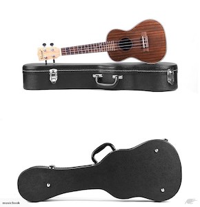 Concert Ukulele Hard Case - Fiddle Violin Guitar