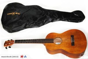 Diamond Head soprano Ukulele with Free Bag - Fiddle Violin Guitar