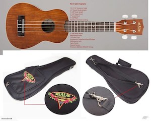 Kala KA-S Mahogany Soprano Ukulele Save $80 - Fiddle Violin Guitar