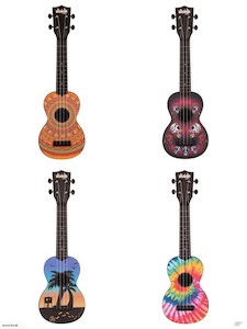 KALA SOPRANO UKADELIC THE DURABLE, WATER-RESISTANT UKULELE - Fiddle Violin Guitar