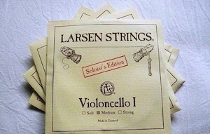 Larsen Soloist Cello Strings fullset Made Denmark - Fiddle Violin Guitar