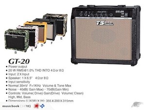 Bass amps & Guitar amps - Fiddle Violin Guitar: New 20w Electric Guitar Amp - Fiddle Violin Guitar