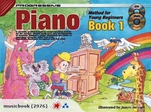 Progressive Piano Method BK/CD/DVD Pack(Book1,Book2 and Book 3 all available) - …