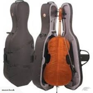 1/2 size professional Cello Hard Case(we also have 4/4 size) - Fiddle Violin Guitar