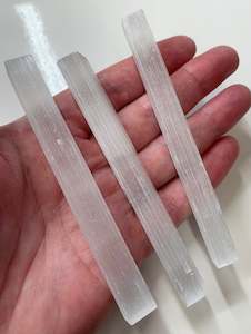 SELENITE CRYSTAL WAND