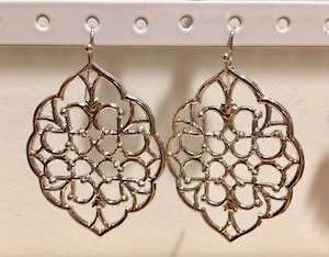 Silver Filigree Earrings