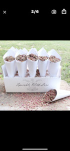 Wedding Confetti Cone Stand