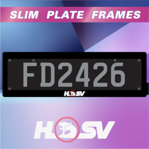 Holden HSV SLIM Plate Frames