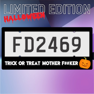 Trick or Treat Plate Frames