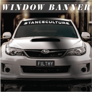 Stance Culture - Windscreen Banner