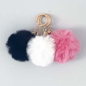 Pom Pom Keychains