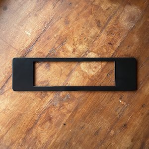 Winged Standard Number Plate Frames - Unprinted