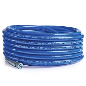 GRACO BlueMax II HP Airless Hose, 1/4 in x 50 ft, 4000 psi (277250)