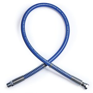 GRACO BlueMax II HP Airless Whip Hose, 6.35 mm x 0.9 m (3 ft), 276 bar (277249)