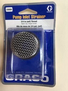 Graco Filter – Inlet Strainer 3/4″ SST Cap Double Screen (235004)