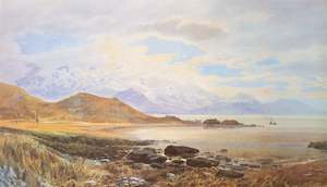 Internet only: "Whaling Station on the Kaikoura Coast", 1885 - John Gully