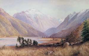 Internet only: "Upper Rees Valley, Wakatipu" - Laurence William Wilson