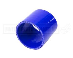 4" 101mm Blue Straight Silicone Hose Joiner