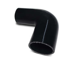 2" to 2.5" 90 Degree Silicone Hose Reducer - Black (51mm - 63mm)