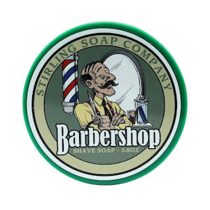 Stirling Soap Co (Barbershop) Artisan Shaving Soap 170ml