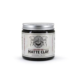 The Bearded Chap Australian Matte Clay - firm hold 120g (100% Natural)