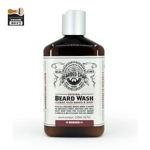 The Bearded Chap Rugged Original Beard Wash 250ml (100% Natural)