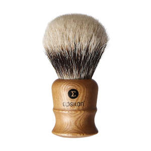 Epsilon Two Band Badger Shaving Brush (26mm Knot / Wooden Handle)