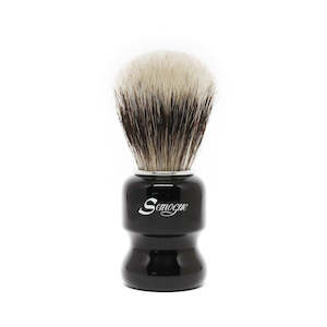 Badger Brushes: Semogue Torga C3 Special Mix Badger & Boar Shaving Brush (black)