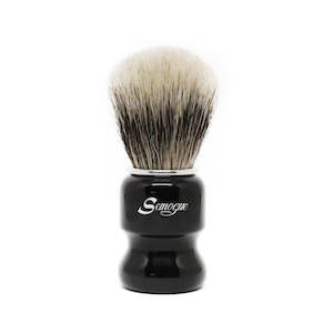 Badger Brushes: Semogue Torga C5 Special Mix Badger & Boar Shaving Brush (black)