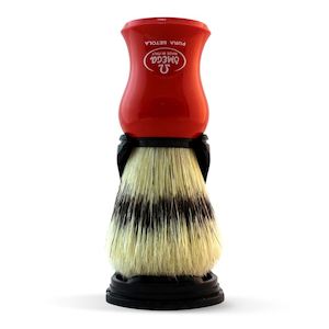 Omega Boar Shaving Brush with Stand (Red) 80265