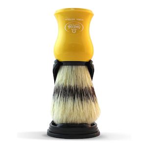 Omega Boar Shaving Brush with Stand (Yellow) 80265