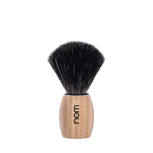 nom OLE Black Fibre Shaving Brush (pure ash handle) 21PA