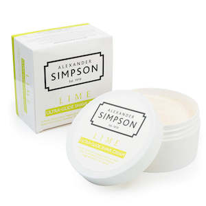 Alexander Simpson Est. 1919 Lime Ultra-Glide Shave Cream 180ml