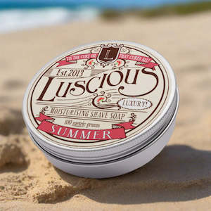 Lambert's Luscious Summer Shaving Soap 100g (Tin Jar)