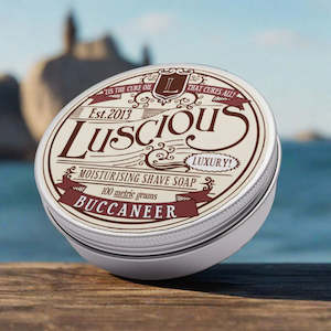 Lambert's Luscious Buccaneer Shaving Soap 100g (Tin Jar)