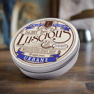 Lambert's Luscious Urbane Shaving Soap 100g (Tin Jar)