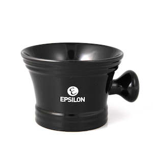 Epsilon: Epsilon Porcelain Shaving Bowl (Black)