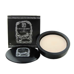 Geo. F. Trumper Eucris Hard Shaving Soap 80g Wooden Bowl