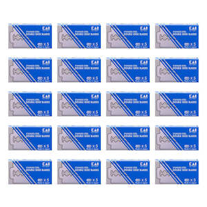 Kai Stainless Steel Razor Blades 100 Pack