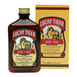 Lucky Tiger Aftershave & Face Tonic 240ml