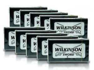 50x Wilkinson DE Razor Blades