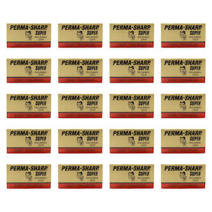 Bulk De Razor Blades: Perma-sharp Super Razor Blades 100 Pack