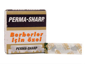 100x Perma-Sharp Saloon single edge Razor Blades