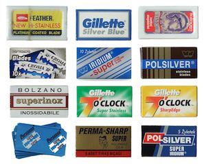 Blade Sampler Packs: Premium Razor Blade Sampler (85 Blades)