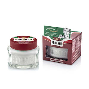 Proraso Sandalwood with Shea Butter (Nourishing for Coarse Beards) Pre Shave Cream 100ml