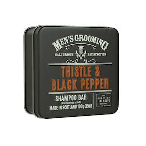 Scottish Fine Soaps (Thistle & Black Pepper) - Shampoo Bar 100g