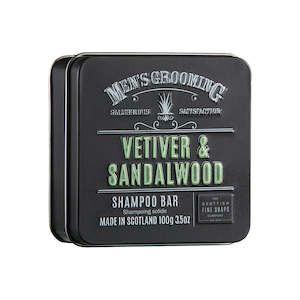 Scottish Fine Soaps (Vetiver & Sandalwood) - Shampoo Bar 100g