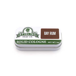 Stirling Soap Co (Bay Rum) Solid Cologne 28g