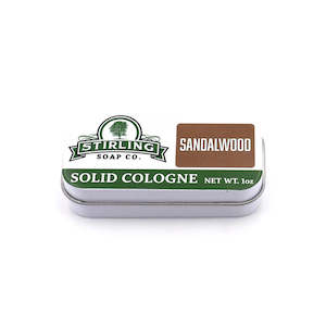 Stirling Soap Co (Sandalwood) Solid Cologne 28g